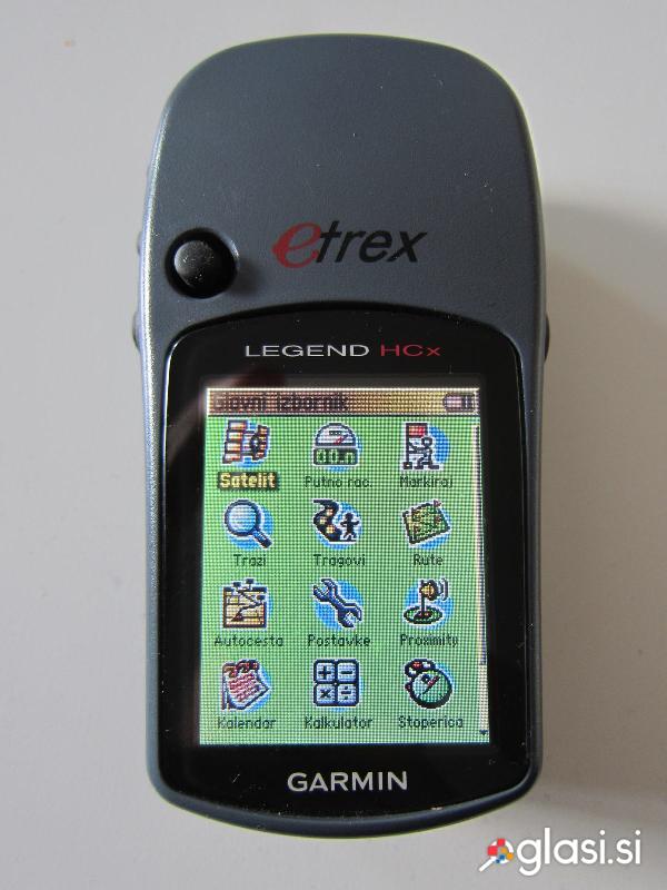 Garmin etrex legend hcx ročna navigacija