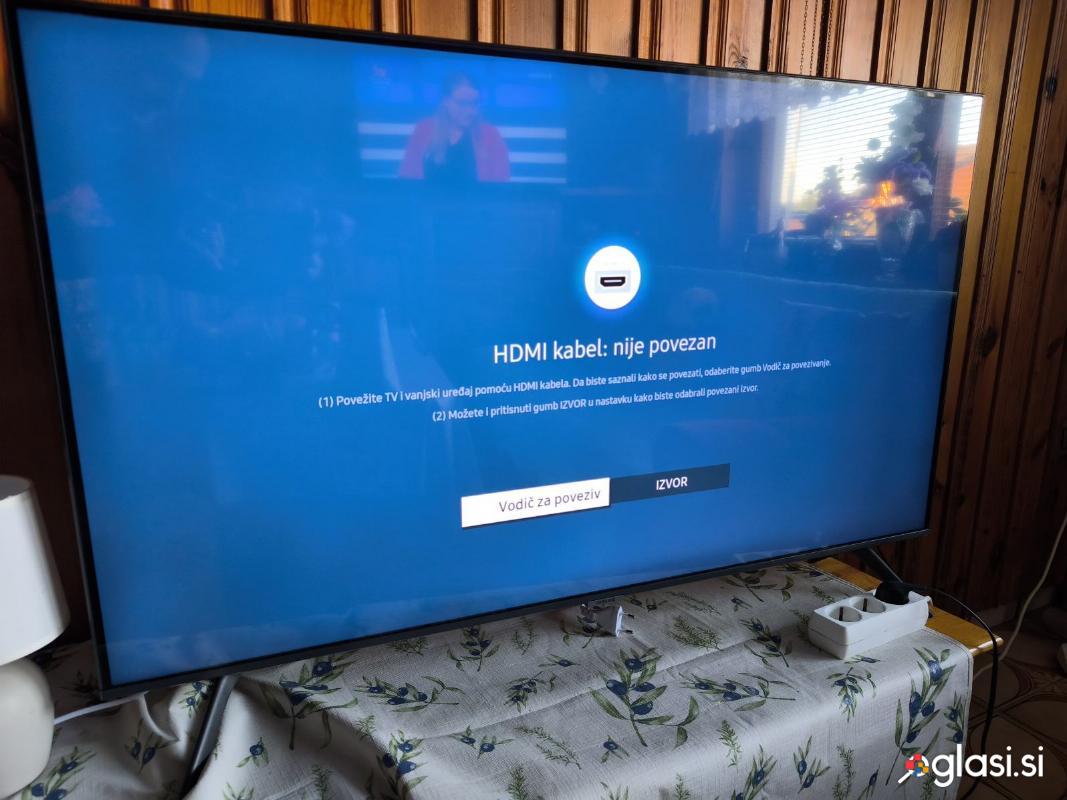 Prodam odlično ohranjen TV SAMSUNG 43" + SUPER JAMSTVO DO 13.10.2026
