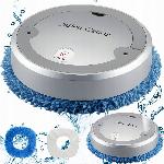 id-3202 Avtomatski aku. brezžični robot za mokro čiščenje USB 23cm UV LED srebrn
