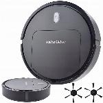 id-3202 Avtomatski aku. brezžični robotski sesalnik USB 25cm črn