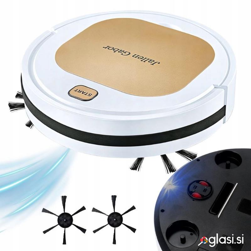 id-3202 Avtomatski aku. brezžični robotski sesalnik USB 28cm zlat