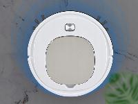 id-3202 Avtomatski aku. brezžični robotski sesalnik USB 28cm srebrn
