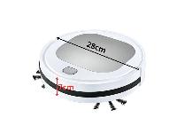 id-3202 Avtomatski aku. brezžični robotski sesalnik USB 28cm srebrn
