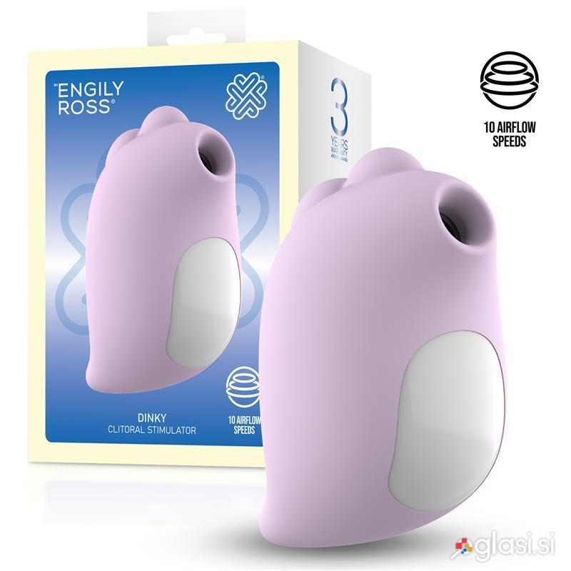 KLITORALNI STIMULATOR Engily Ross Dinky - sesalni vibrator za začetnice