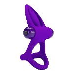 VIBRACIJSKI EREKCIJSKI OBROČEK Pretty Love Cockring Purple