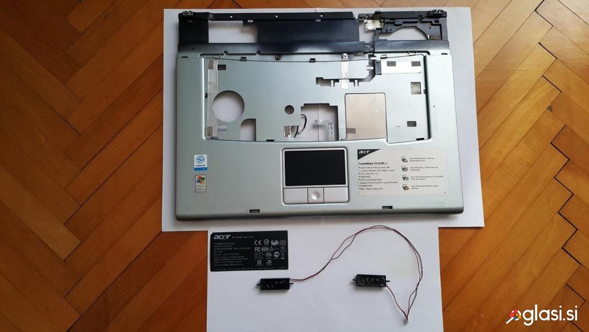 Acer TravelMate 2310 ZL6 zgornji del ohišja z zvočniki