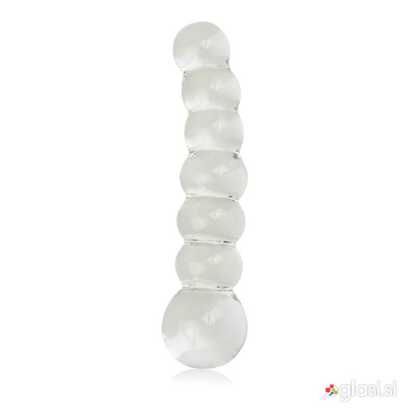 STEKLENI DILDO Glass Romance Clear (GS09C)