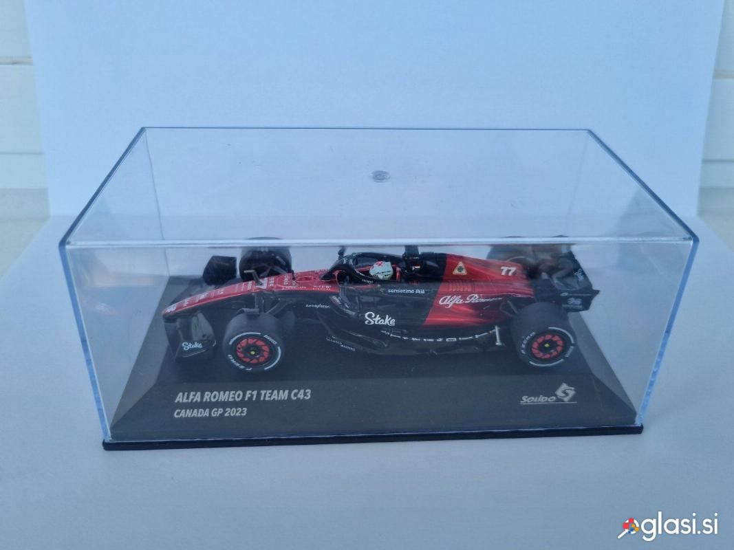 Prodam maketo Formula 1 Alfa Romeo Team c43 (1:43)