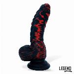 DILDO Legend Tigrax Liquid Silicone 17,5 cm