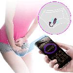 VIBRACIJSKI JAJČEK Pretty Love Fisherman App Purple