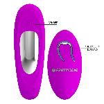 VIBRATOR ZA PARE Pretty Love Letitia - 12 vibracij, silikon, daljinec
