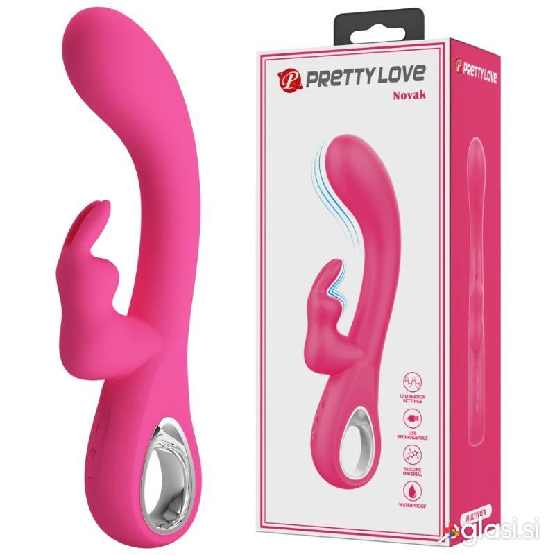 VIBRATOR RABBIT Pretty Love Novak Pink