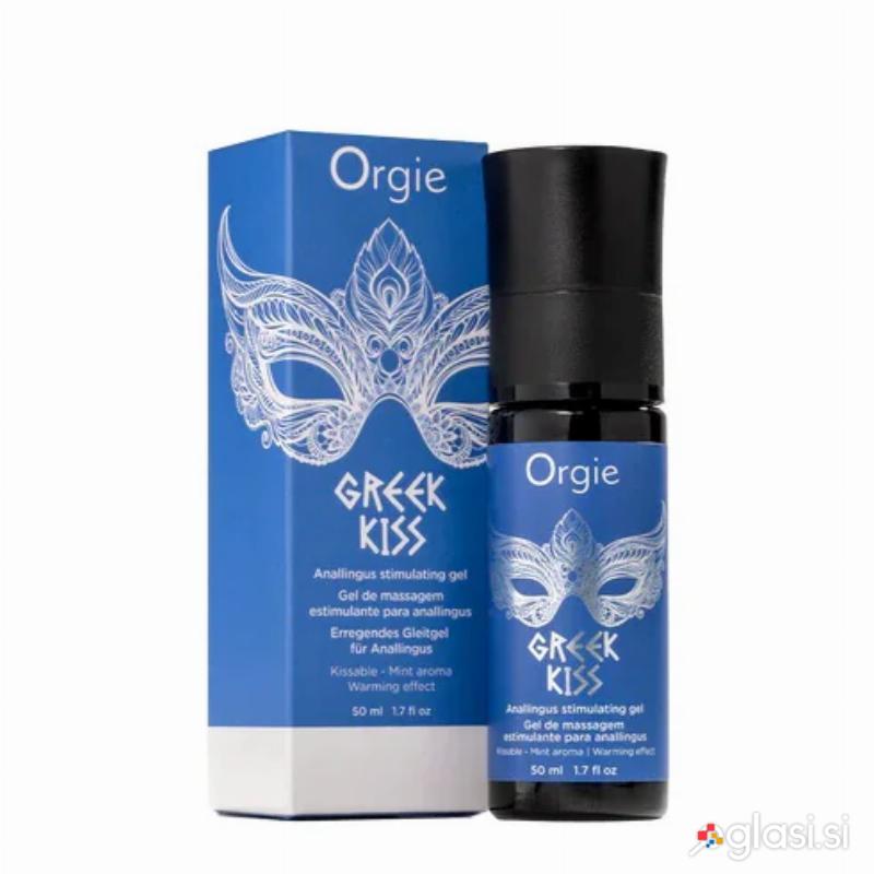 GEL Orgie Greek Kiss - za analingus, segrevanje, stimulacija