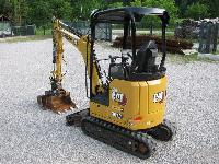 Mini bager Caterpillar 301.7CR POWERTILLT 2 žlice 447 delovnih ur