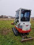 Mini bager Takeuchi 2t ogrevana kabina,Powertilt...