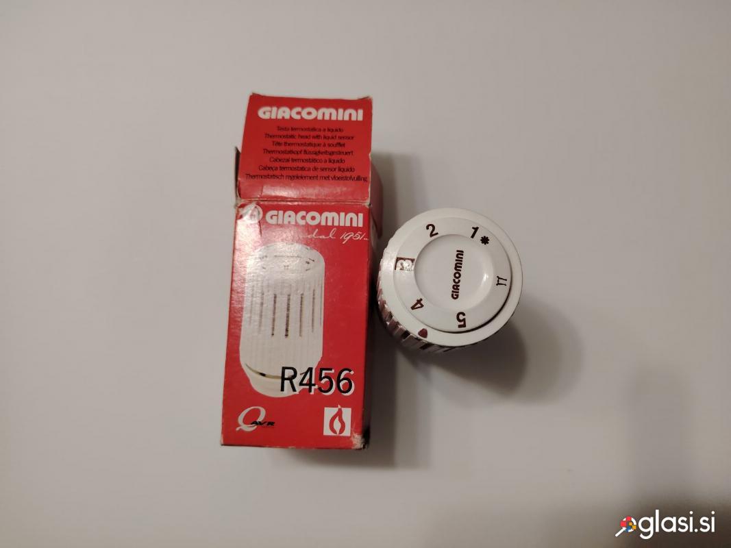 Termostatska glava  Giacomini R456