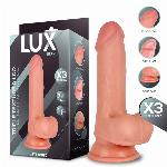 DILDO Lux Brant Triple Density With Balls 19,5 cm