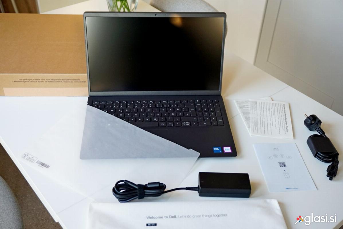 Nov prenosnik DELL Intel Core 3 100u 14.Gen / 8GB / 512GB / Win11