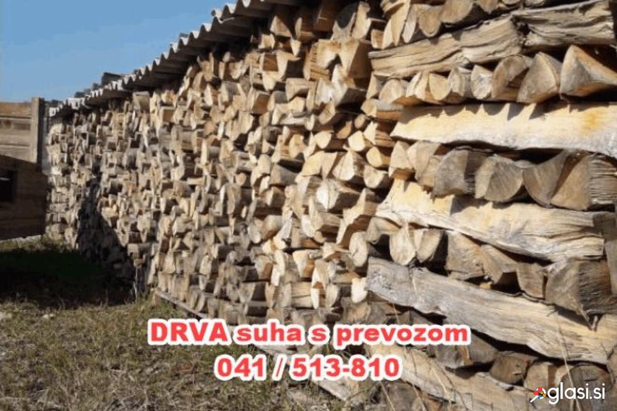 Drva bukova SUHA z dostavo