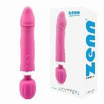 VIBRATOR Zenn Realistic Double Fun Pink
