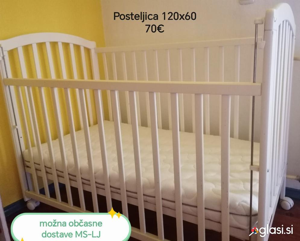 Posteljica 120x60 Lip Poljčane