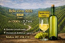 BELO VINO - ZVRST, SUHO - letnik 2025