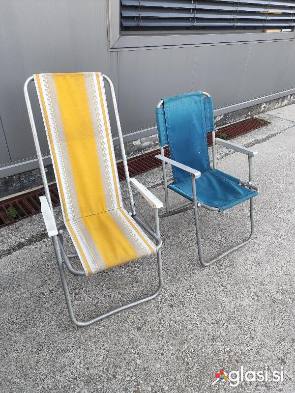 Zložljiv vrtni stol - camping