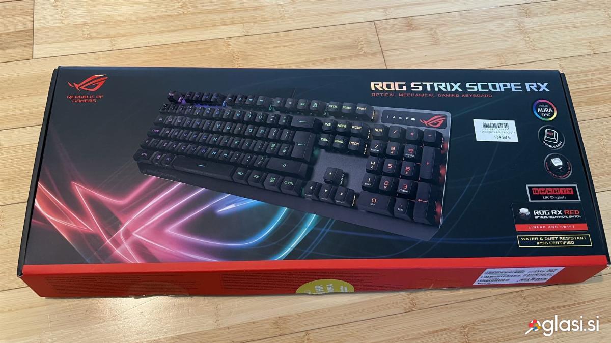 Tipkovnica ASUS ROG Strix Scope RX