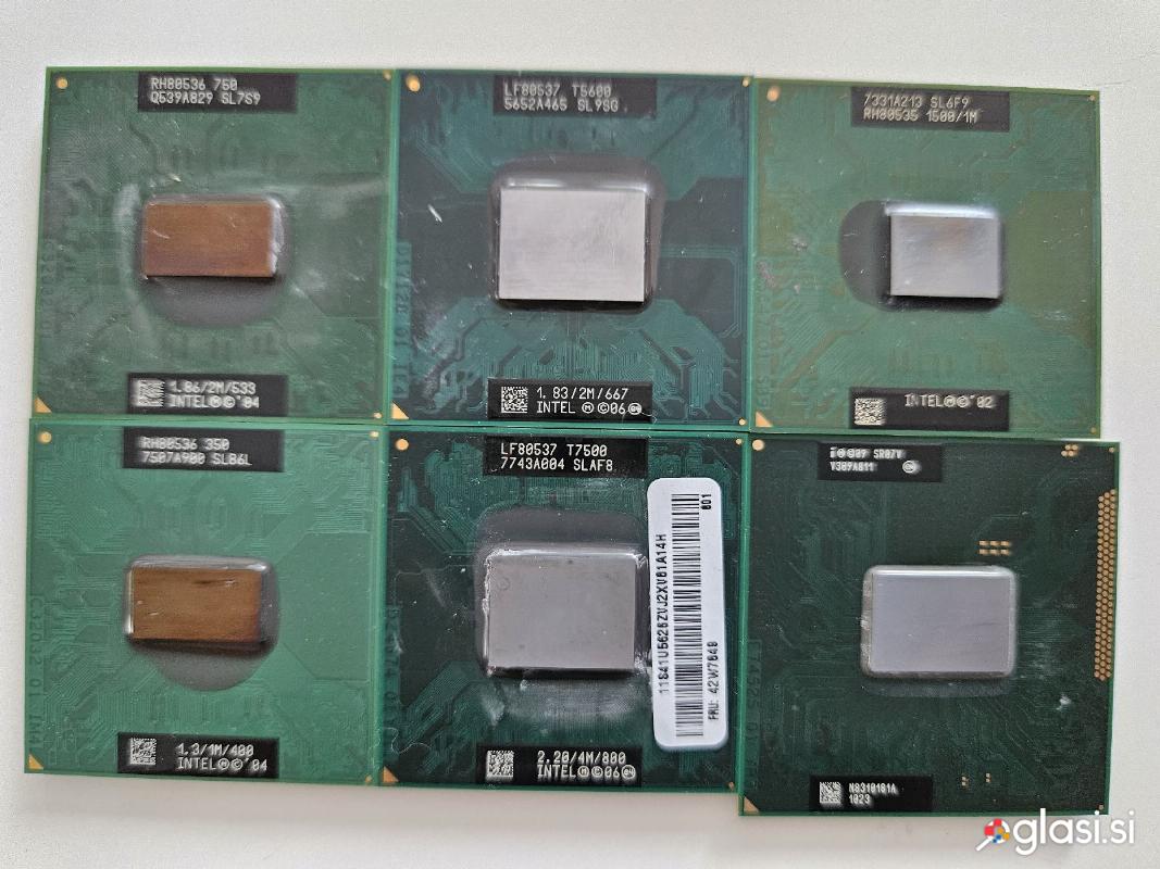Intel procesorji za prenosnik