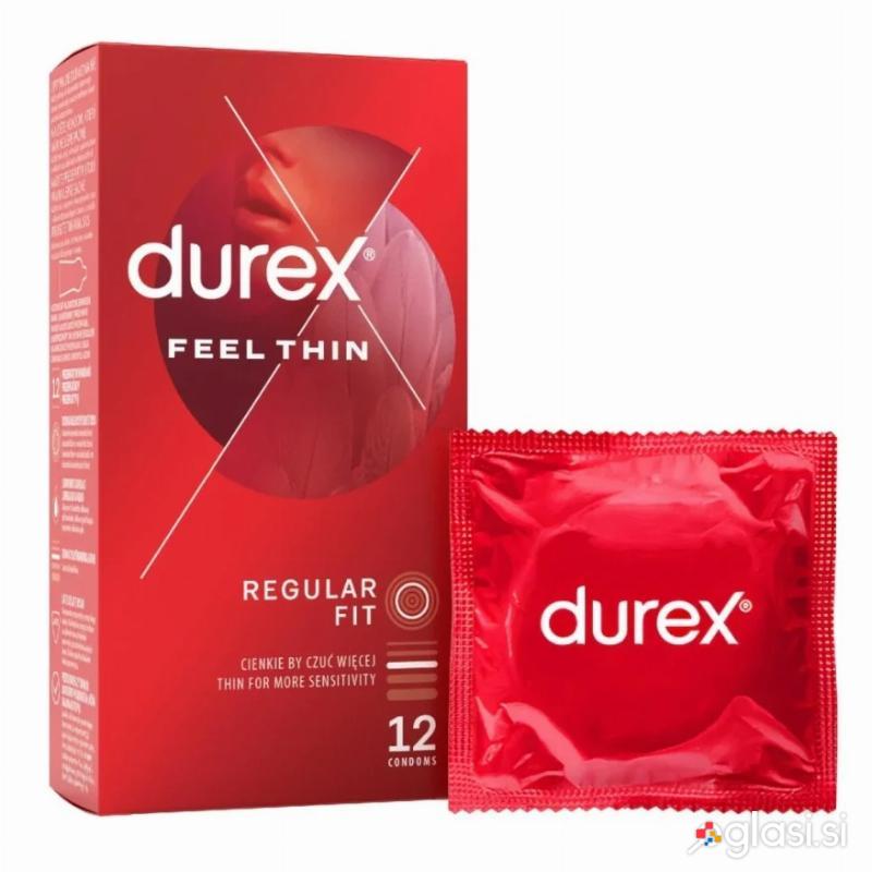 KONDOMI Durex Feel Thin Classic 12/1