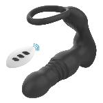 VIBRACIJSKI ANALNI ČEP Z OBROČKOM ZA PENIS Zenn