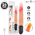 VIBRATOR Mr Intense Jean - realističen vibracijski penis, segrevanje, gor in dol