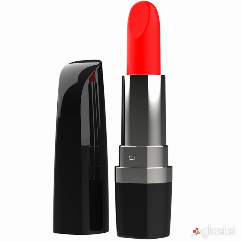 MINI VIBRATOR Intense Fun Toys Lippsy - klitoralni stimulator v obliki šminke, 1