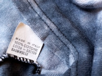 Vintage 90s Cyber-Grunge majčka z odprtimi rameni, made in Italy