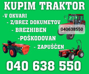 TRAKTOR IN OSTALE KMETIJSKE STROJE 040638550