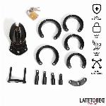 KLETKA ZA PENIS Latetobed Cage Universal Short Black