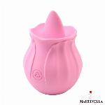 KLITORALNI STIMULATOR Martinella Rose With Licking Tongue - vibrator z jezičkom,
