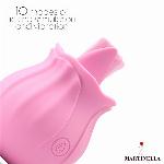 KLITORALNI STIMULATOR Martinella Rose With Licking Tongue - vibrator z jezičkom,