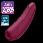 KLITORALNI STIMULATOR Satisfyer Curvy 1+ Red