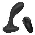 STIMULATOR PROSTATE Passion Labs #182 Black - analni vibrator, debelina 3,4 cm, 