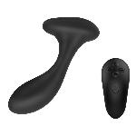 STIMULATOR PROSTATE Passion Labs #182 Black - analni vibrator, debelina 3,4 cm, 