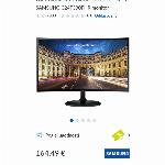 NOVO - SAMSUNG monitor Curved - ( 24" inčev - Full-HD ) - Ukrivljeni