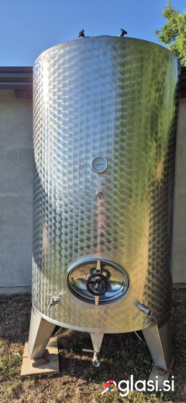 Inox cisterna za vino 2500 L
