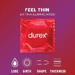 KONDOMI Durex Feel Thin Extra Lubricated (24/1) 
