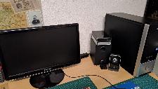 PC i7 - namizni računalnik ASUS P7P55-E pro + Samsung monitor S22A350H