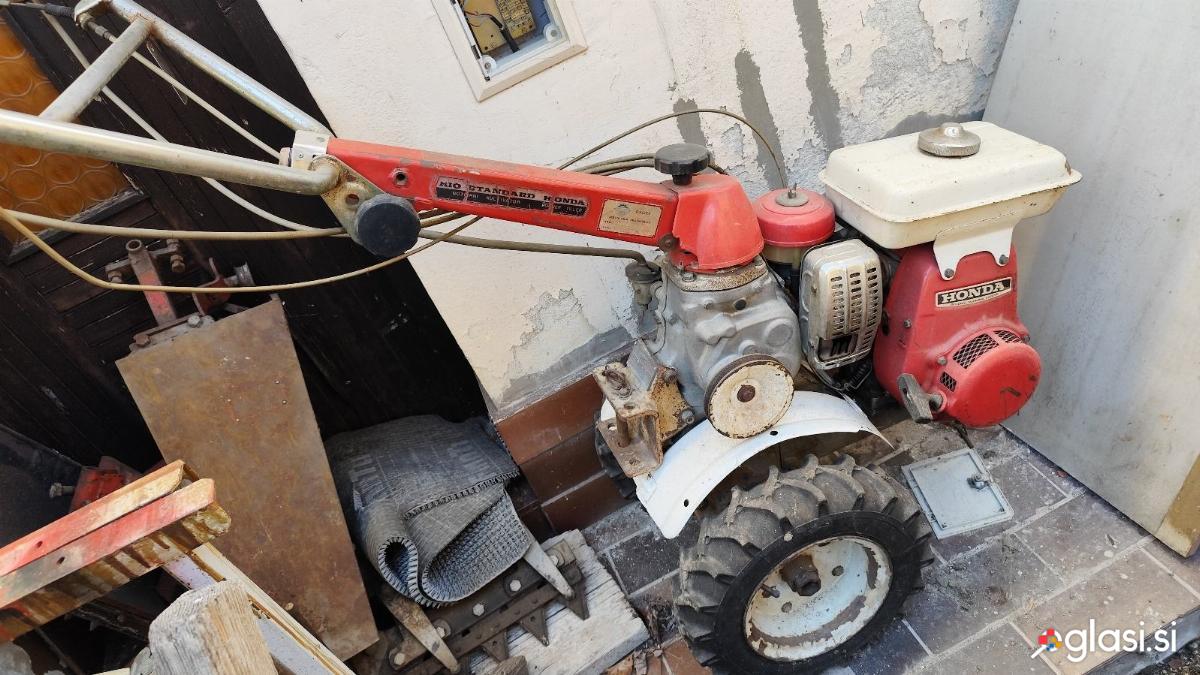 Multikultivator HONDA MIO STANDARD z vsemi priključki
