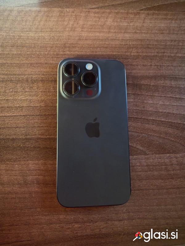 Apple Iphone 15 pro 256 gb, black titanium