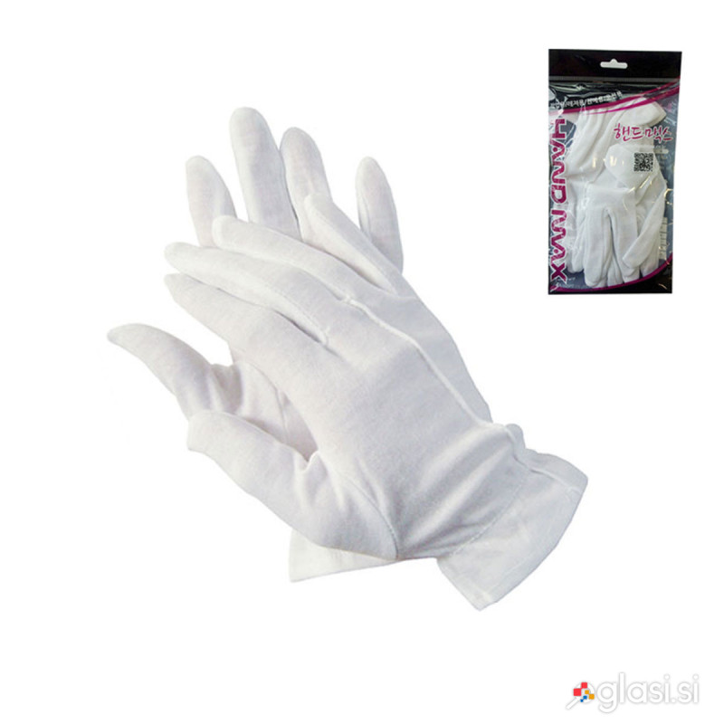 Bele rokavice unisex
