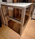 PISALNA MIZA IKEA bela