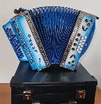 Harmonika, diatonična Jerko C,F,B 38 cm
